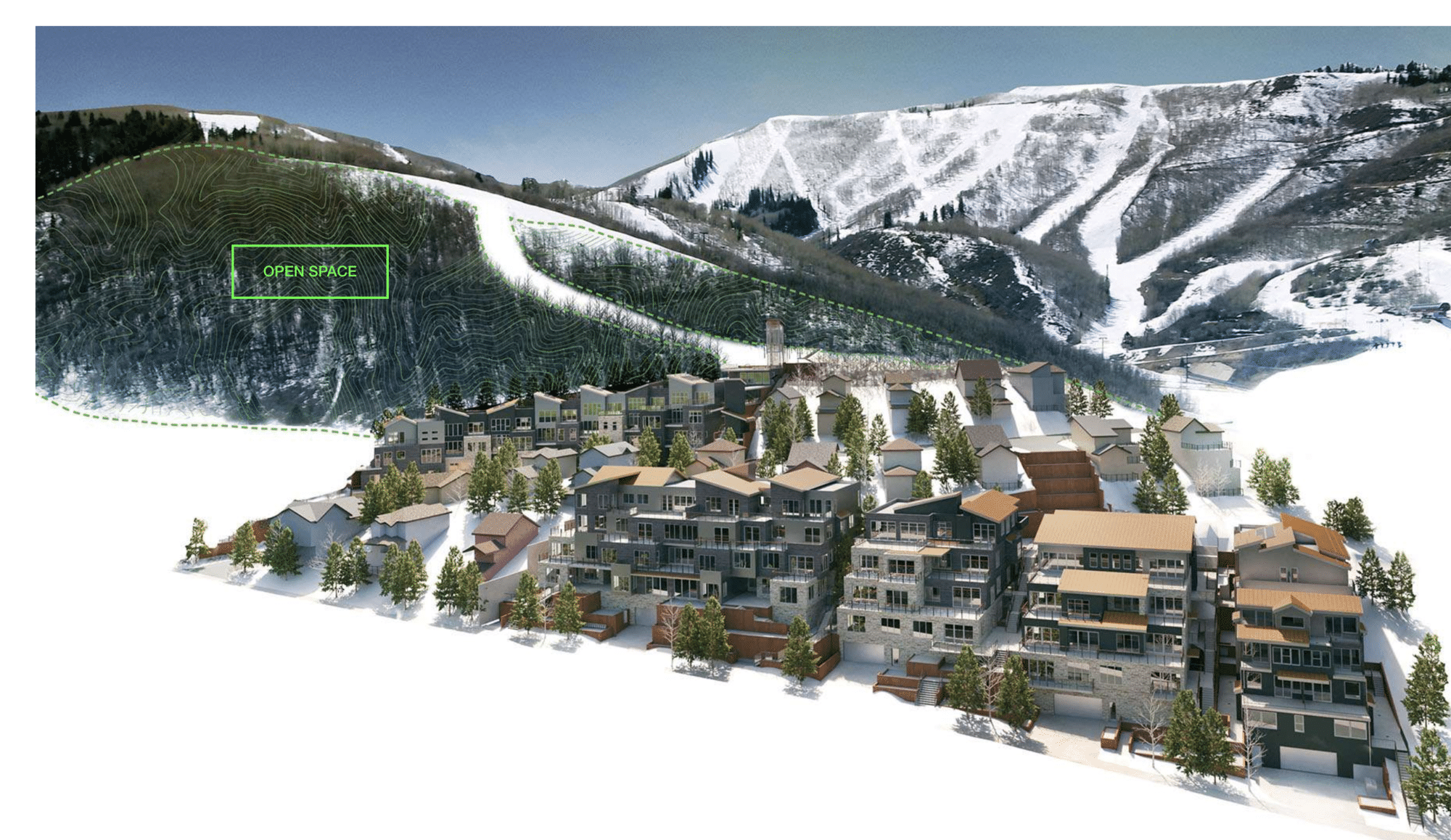 Kings Crown Park City Utah - New Construction - New Development Park City Mountain Old Town Condos, Townhomes, lots for sale