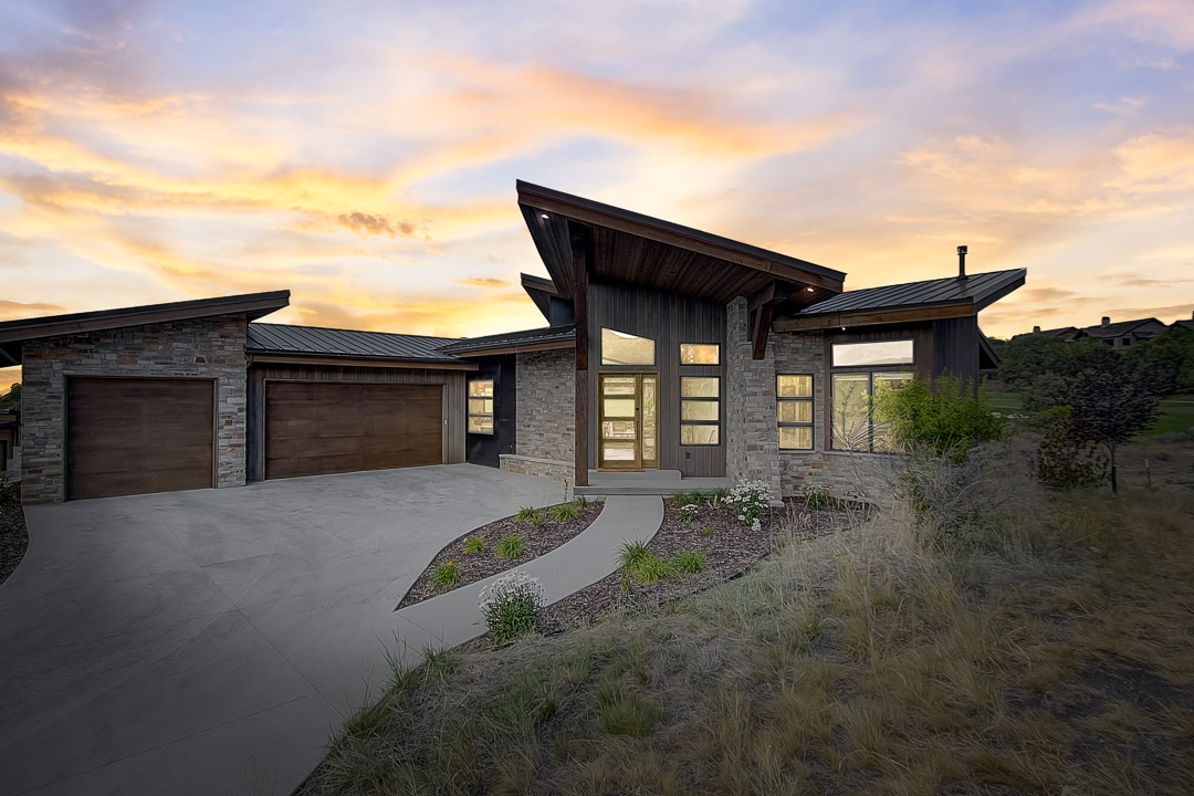 Image of a home overlooking the golf course in Red Ledges Heber City, Utah
