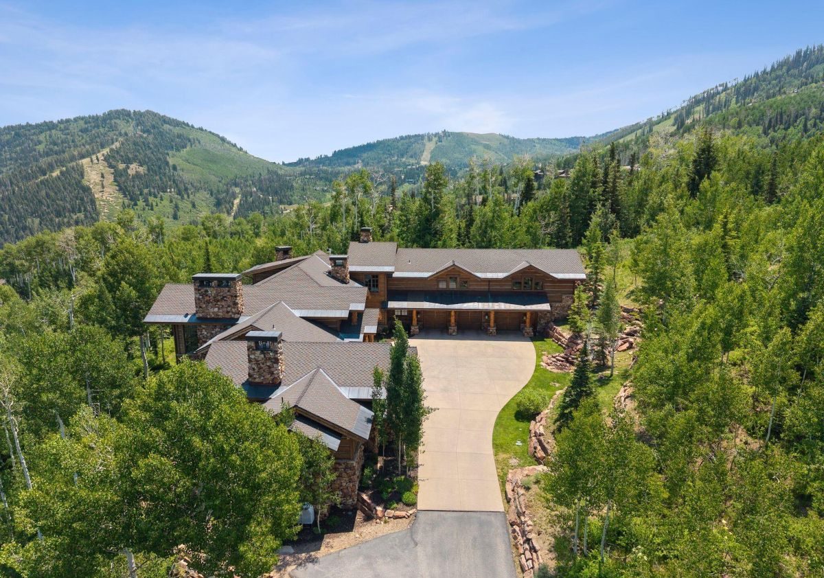 View of Ski-in Ski-out homes at the Colony at White Pine Canyon