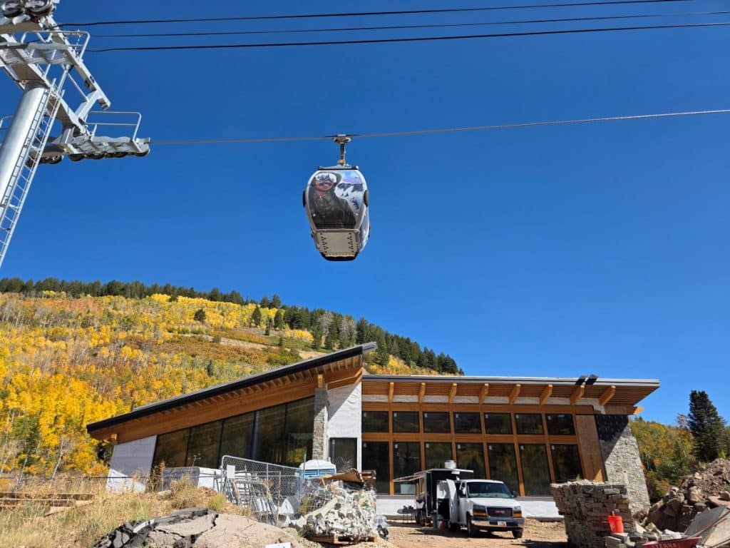 Under Construction - Colony at White Pine Canyon Clubhouse and private ski lounge