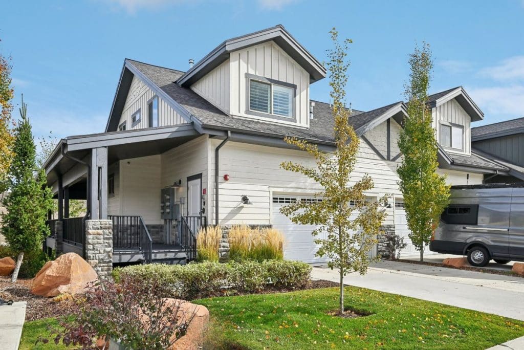 Exterior view of 3350 Quarry Springs Dr in Pinebrook Park City, Utah