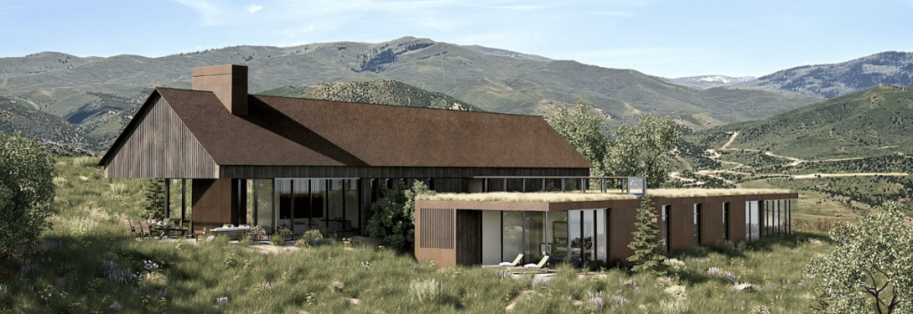 Luxury homes near High West Distillery at Residences at Blue Sky Park City Utah