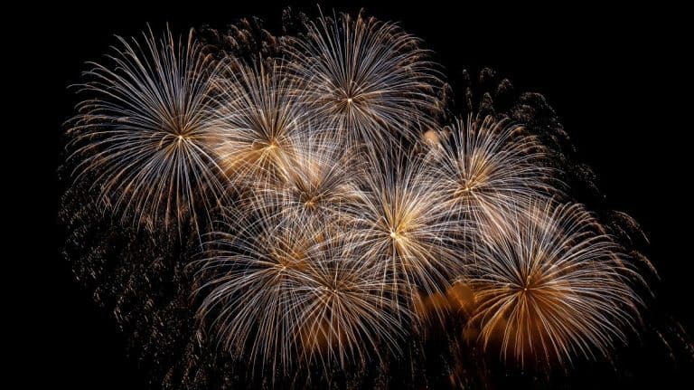 New Years Eve Firework at Canyons Village in Park City Utah