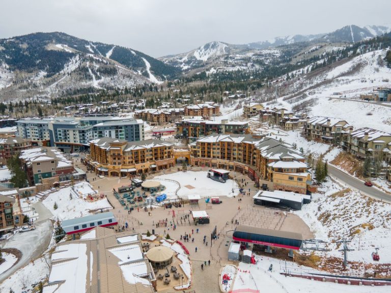 Sundial Lodge condos in Canyons Village Park City near the Red Pine Gondola