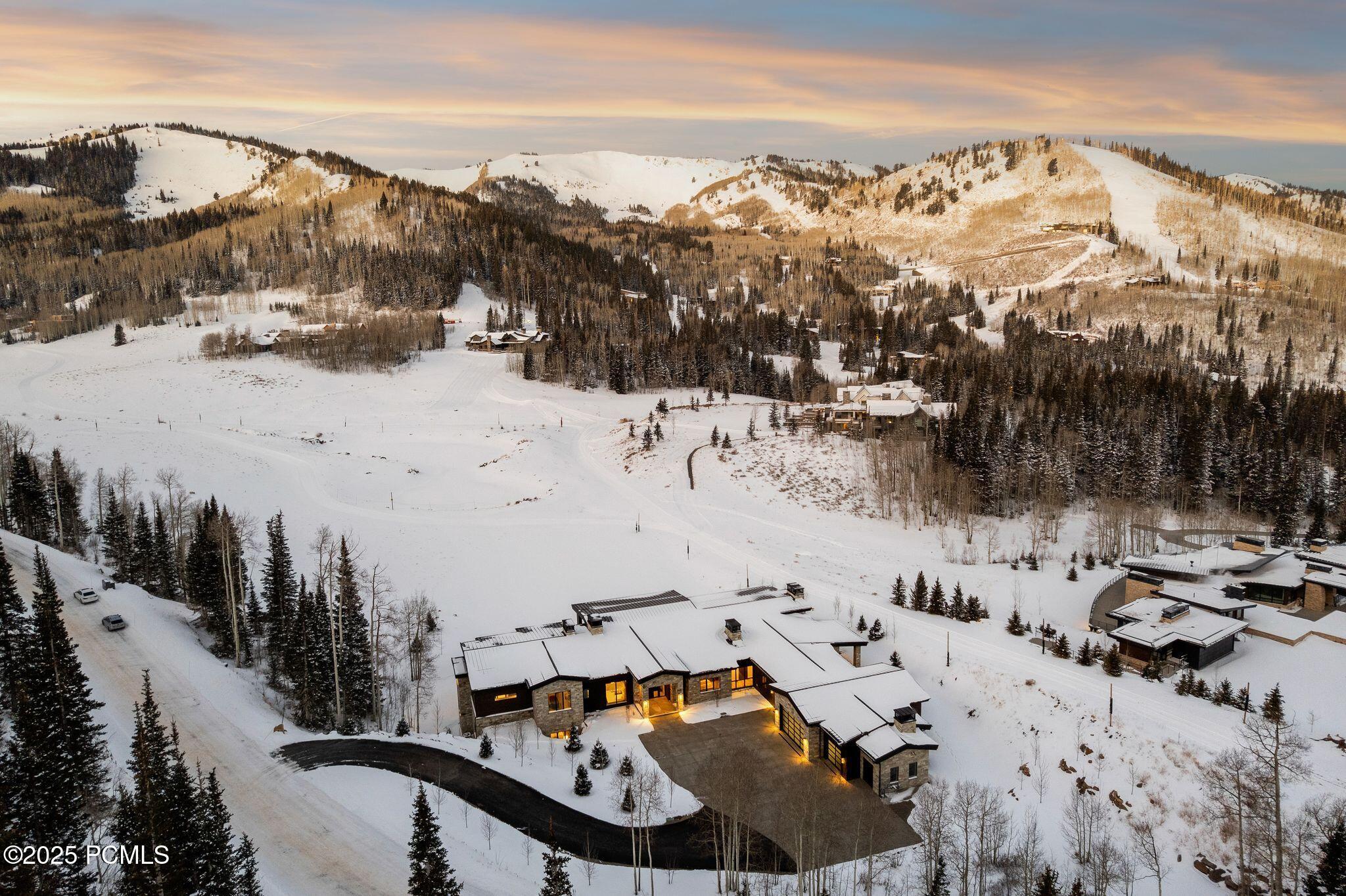 Aerial View of a Colony at White Pine Canyon Home for Sale