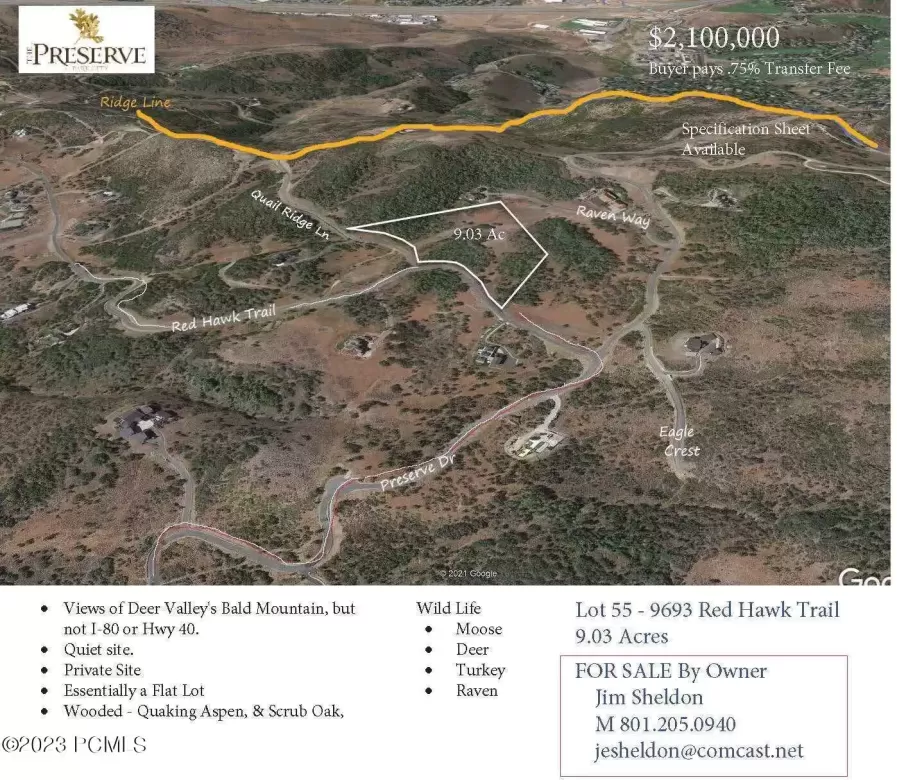 9693 N Red Hawk Trail, Park City, UT 84098