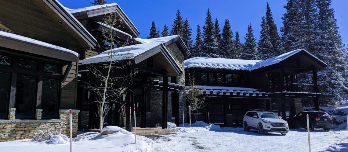 Colony at White Pine Canyon Park City Utah Real Estate featuring luxury ski homes and vacant lots for new construction