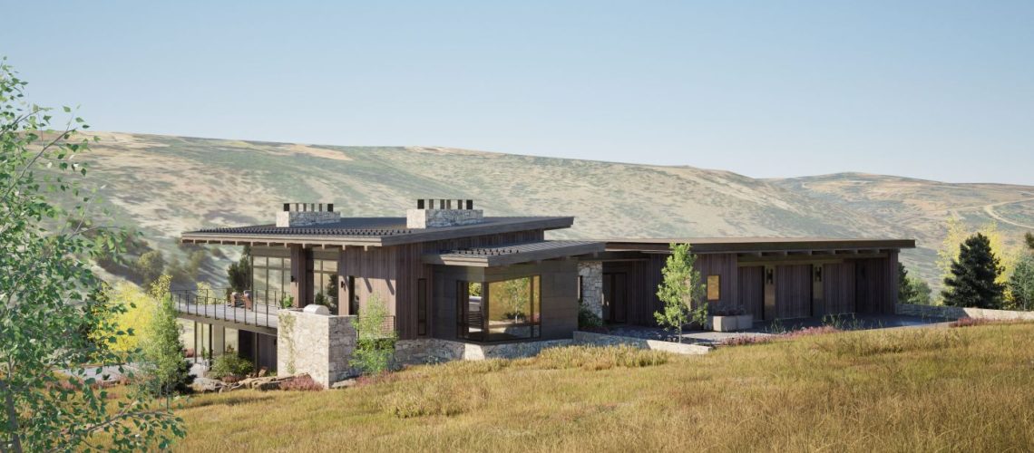 Luxury Home Concept for 2323 Nighthawk Circle in Promontory, Park City, Utah.